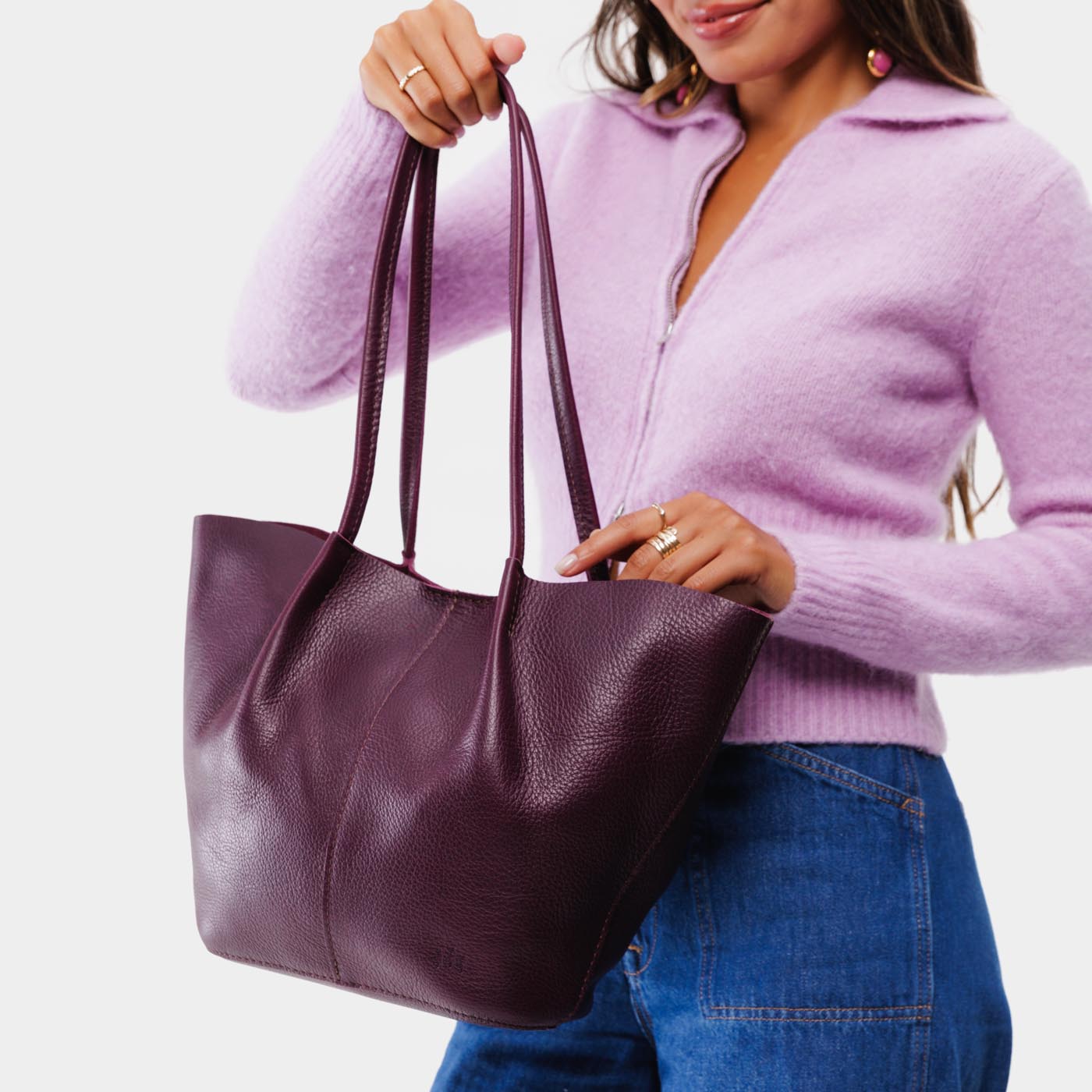 Devan Bucket Tote Bag - Large Waterproof Beach Tote with Zipper Closure - Perfect for Travel, Shopping, and Beach Day Essentials