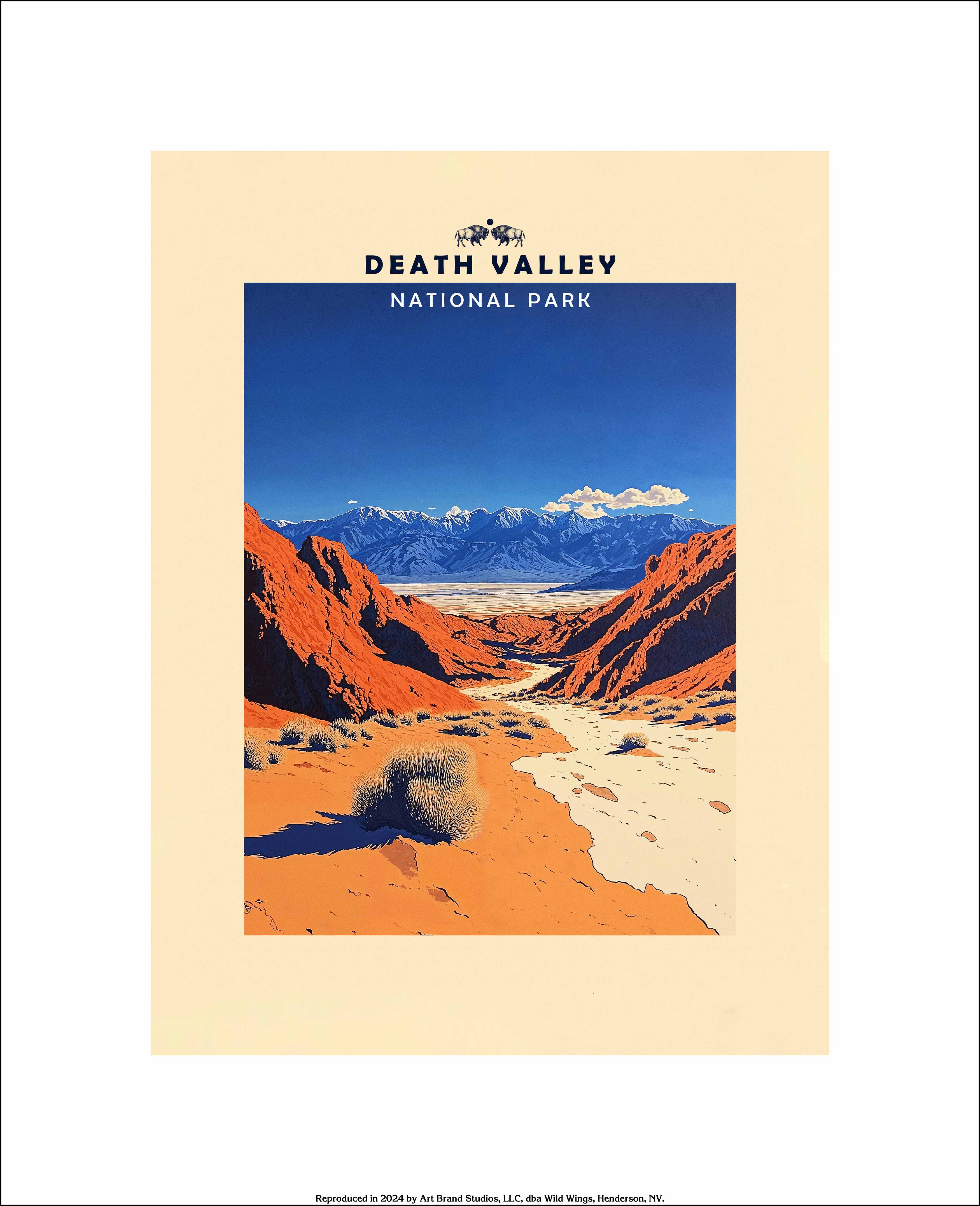 Death Valley Art Prints - Stunning Landscape Wall Decor for Home & Office | Perfect for Living Room, Bedroom & Office Spaces