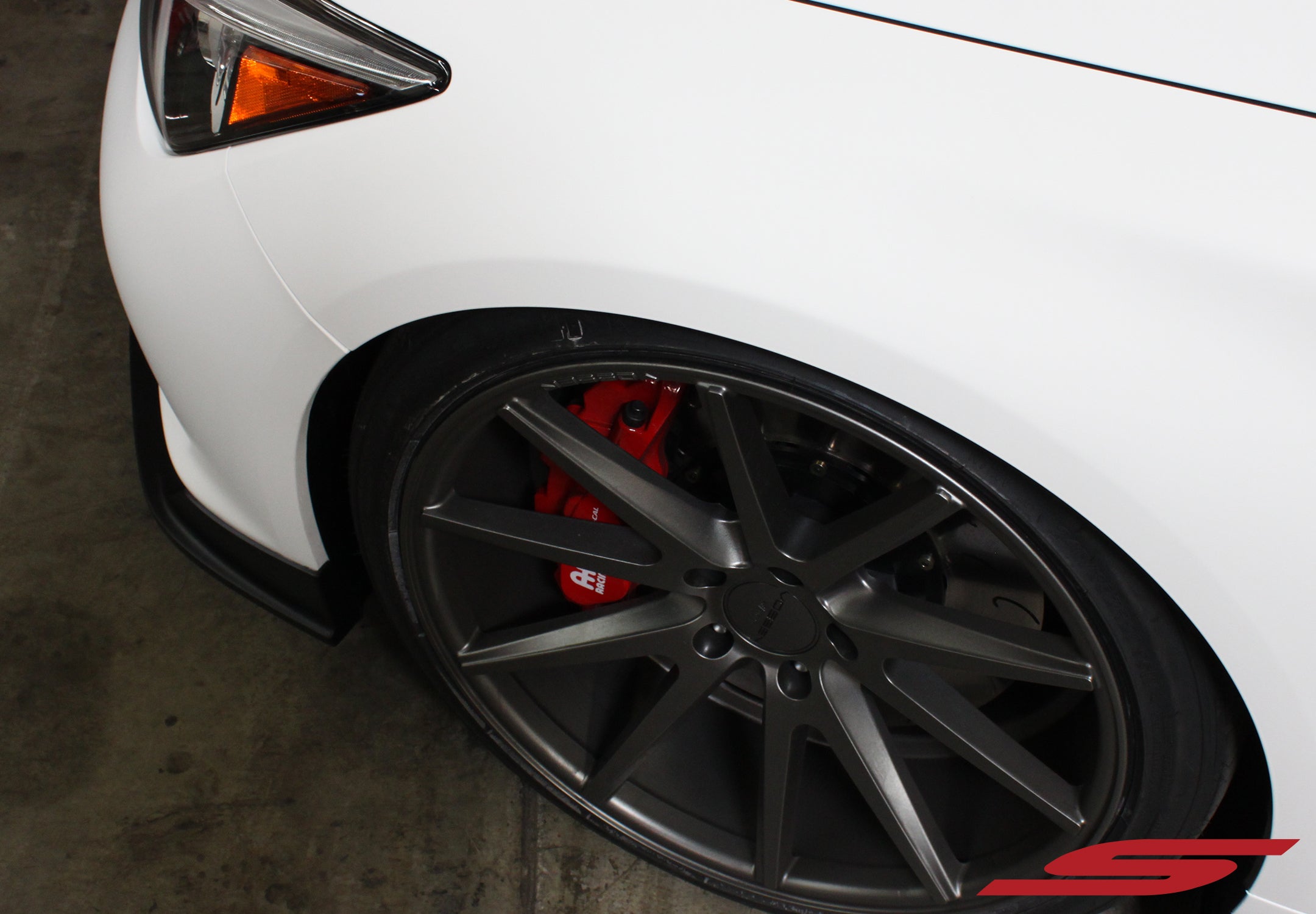 2014-2017 Infiniti Q50 Sport Front Bumper Splitter Lip Spoiler - KB11225 - Enhance Style & Aerodynamics for Sporty Driving