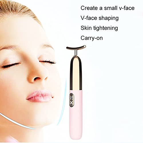 Anjetan Heated Eyelash Curler - Mini Electric USB Rechargeable 2-in-1 Lash Curler & Facial Massager for Women - Portable Lightweight Design for Home, Travel & Daily Makeup Routine