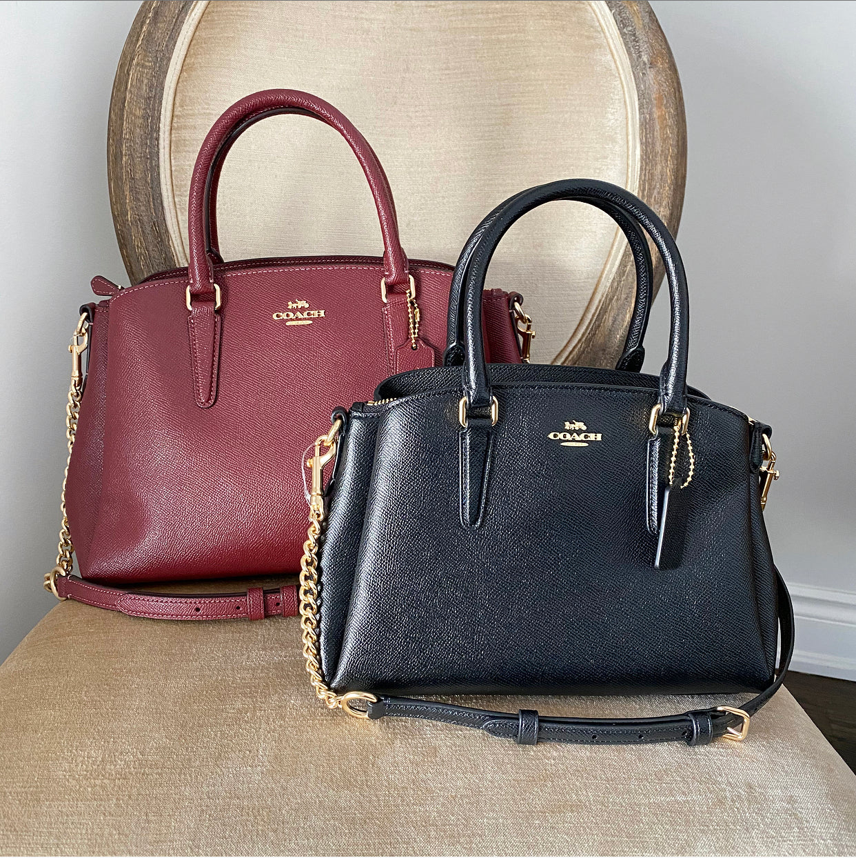 Coach Black Mini Sage Carryall Crossbody Bag - Stylish & Compact Handbag for Women | Perfect for Everyday Use, Travel & Date Nights