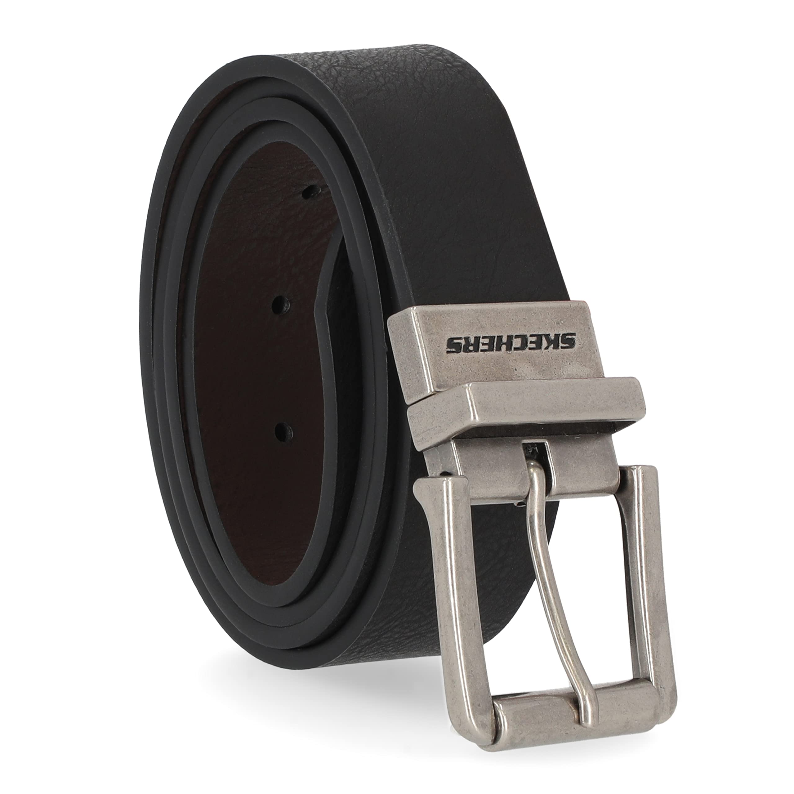 Skechers Men's Casual & Dress Belt - Stylish & Comfortable Leather Belt for Business & Everyday Wear | Perfect for Office, Formal Events & Daily Outfits