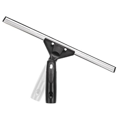 Ettore Super System Stainless Steel Squeegee Complete - Professional Window Cleaning Tool for Home, Office, and Commercial Use
