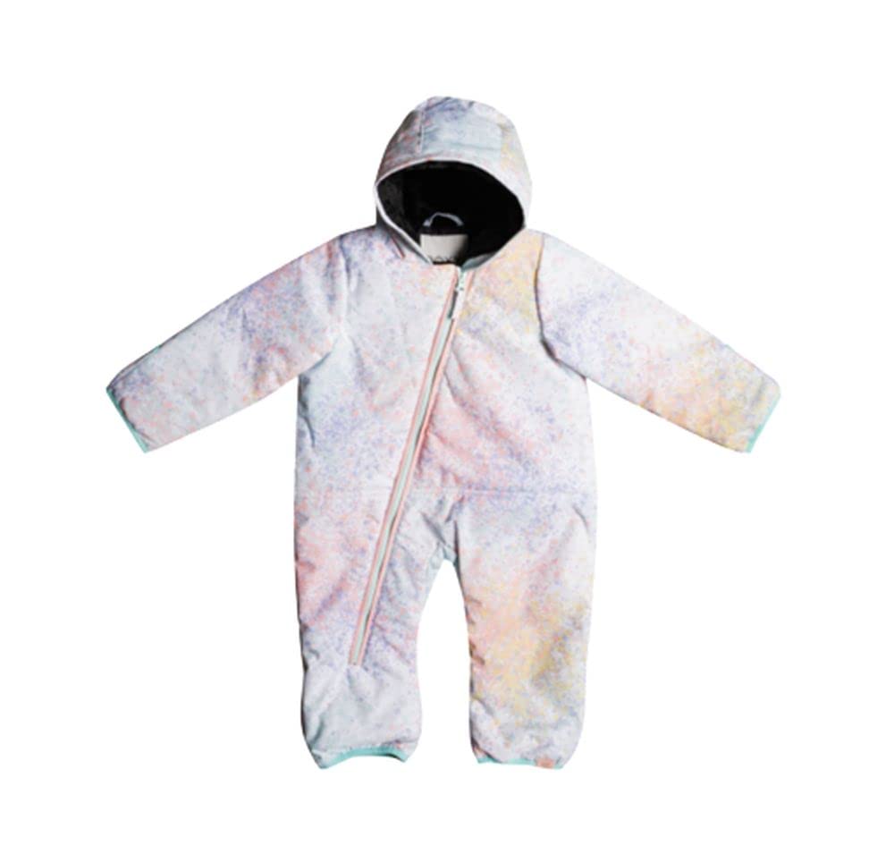 Roxy Baby Girls' Rose Insulated Snow Jumpsuit - Warm Winter Snowsuit for Toddlers - Perfect for Snow Play, Skiing & Outdoor Winter Activities