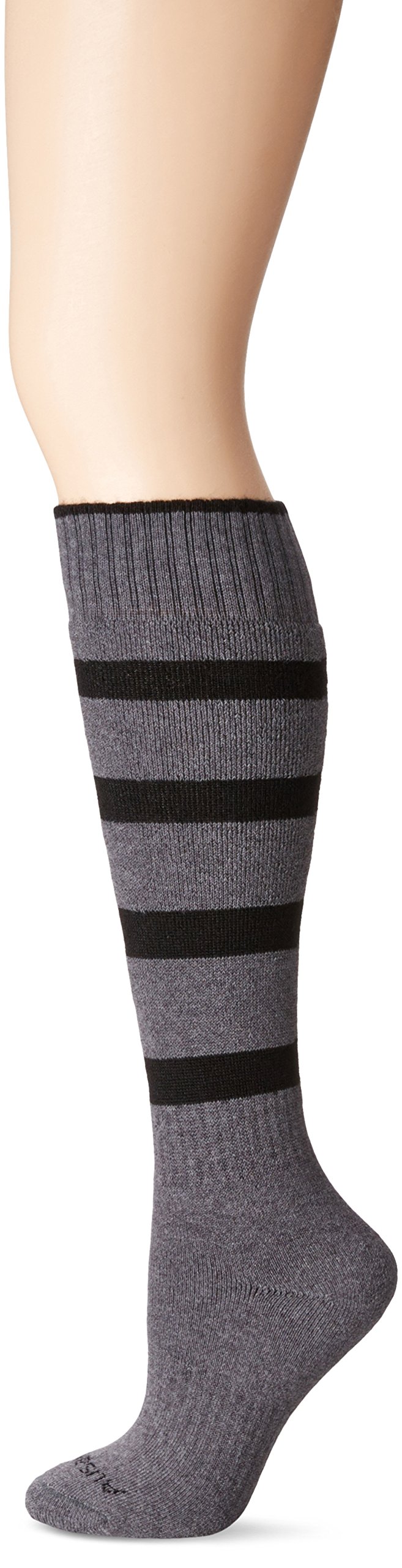 Women's Alpaca Ski Socks - Grey Medium for Winter Sports