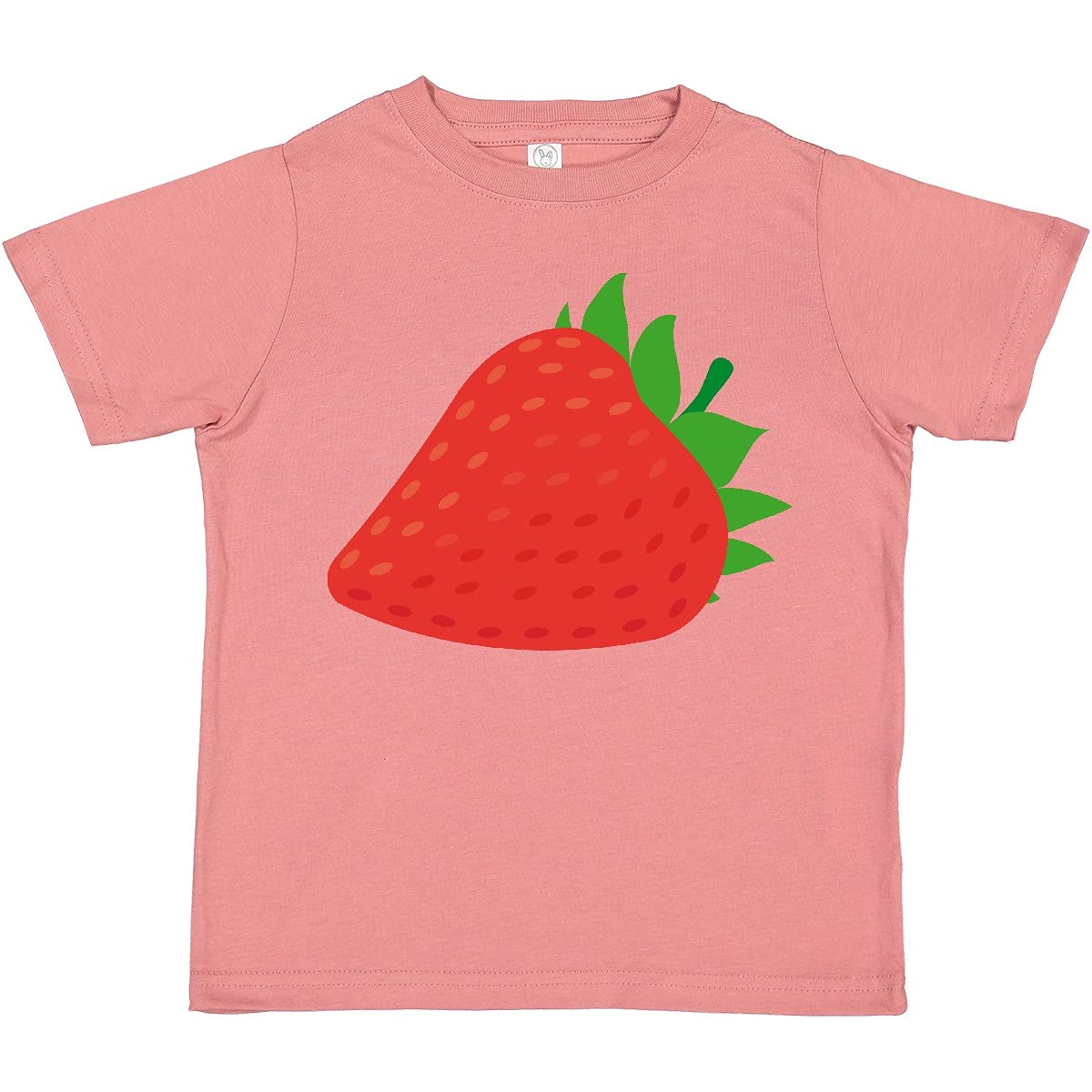 Inktastic Strawberry Fruit Toddler T-Shirt - Cute & Soft Cotton Tee for Boys & Girls - Perfect for Playdates, Daycare & Summer Outfits