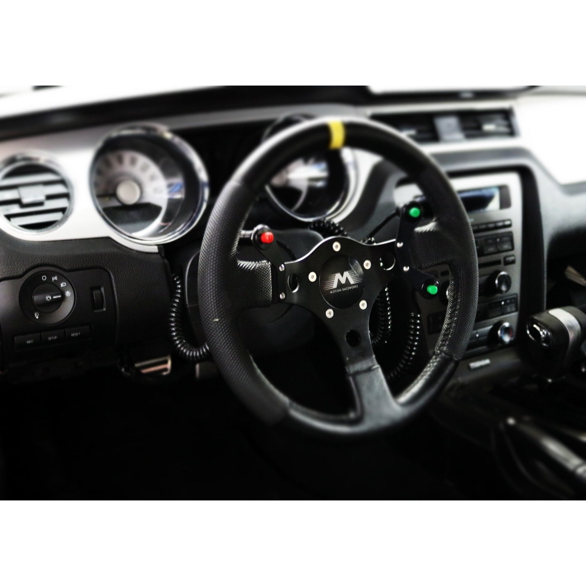 2005-2014 Ford Mustang S197 Lightweight Chromoly Steering Column - High Performance Upgrade for Racing & Street Driving