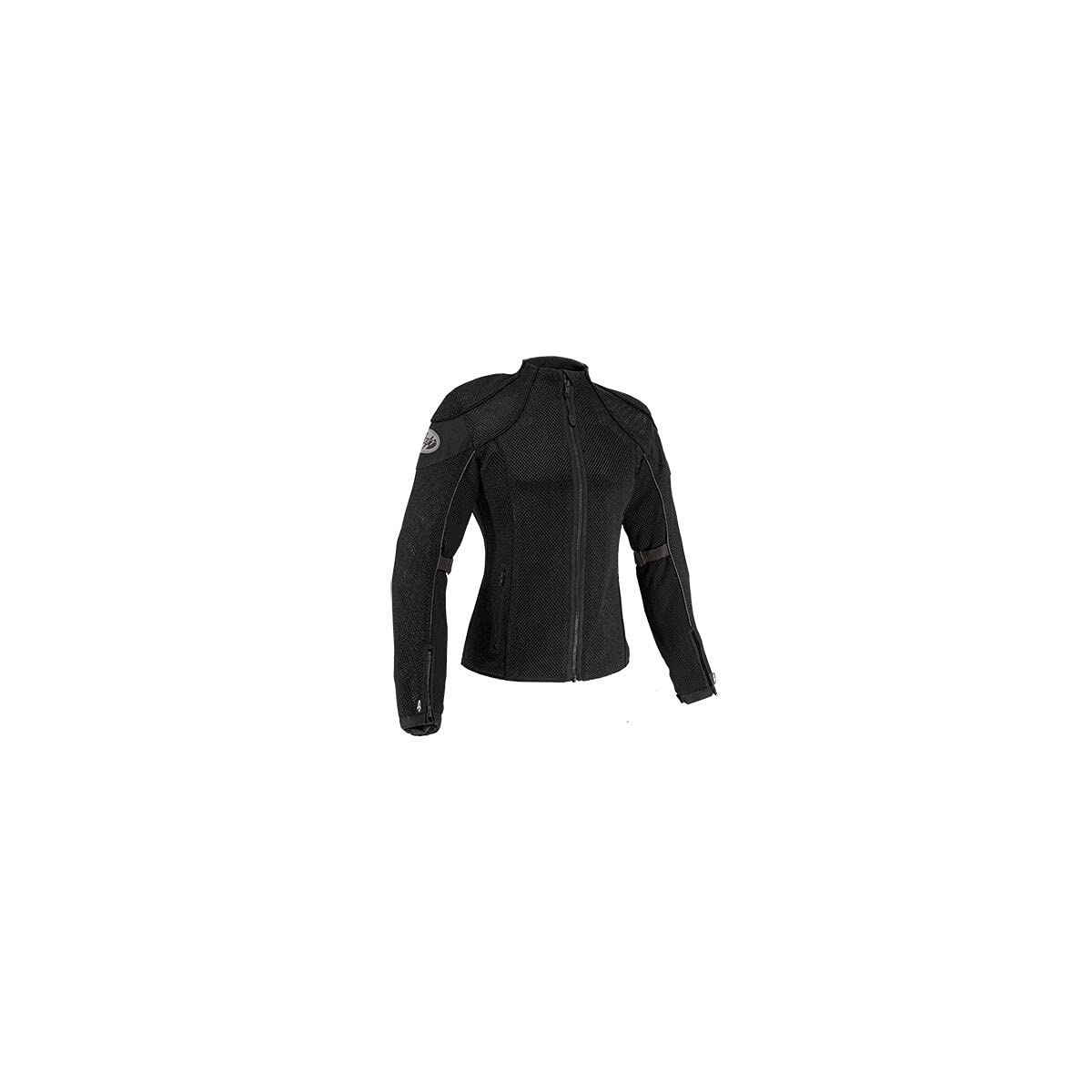 Joe Rocket Women's Majestic Jacket - Large, Black/Black - Motorcycle Riding Gear for Women - Perfect for Commuting & Adventure Tours
