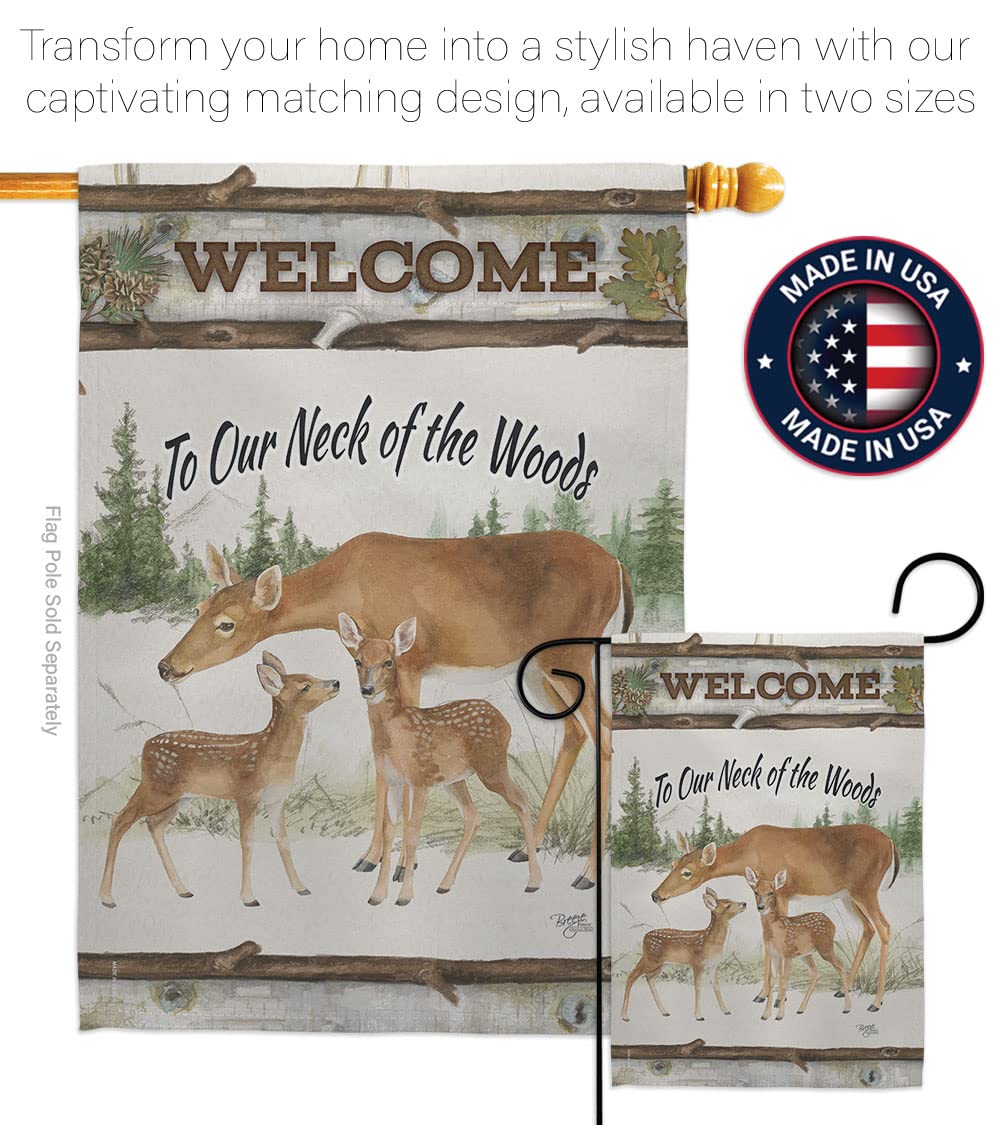 Nature Wildlife Decorative Flags Set - 28