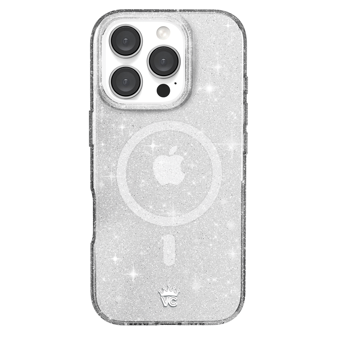 Sparkling Stardust Glitter iPhone Case - Protective & Stylish Cover for iPhone 13/14/15 Pro Max - Perfect for Parties, Festivals & Everyday Glam