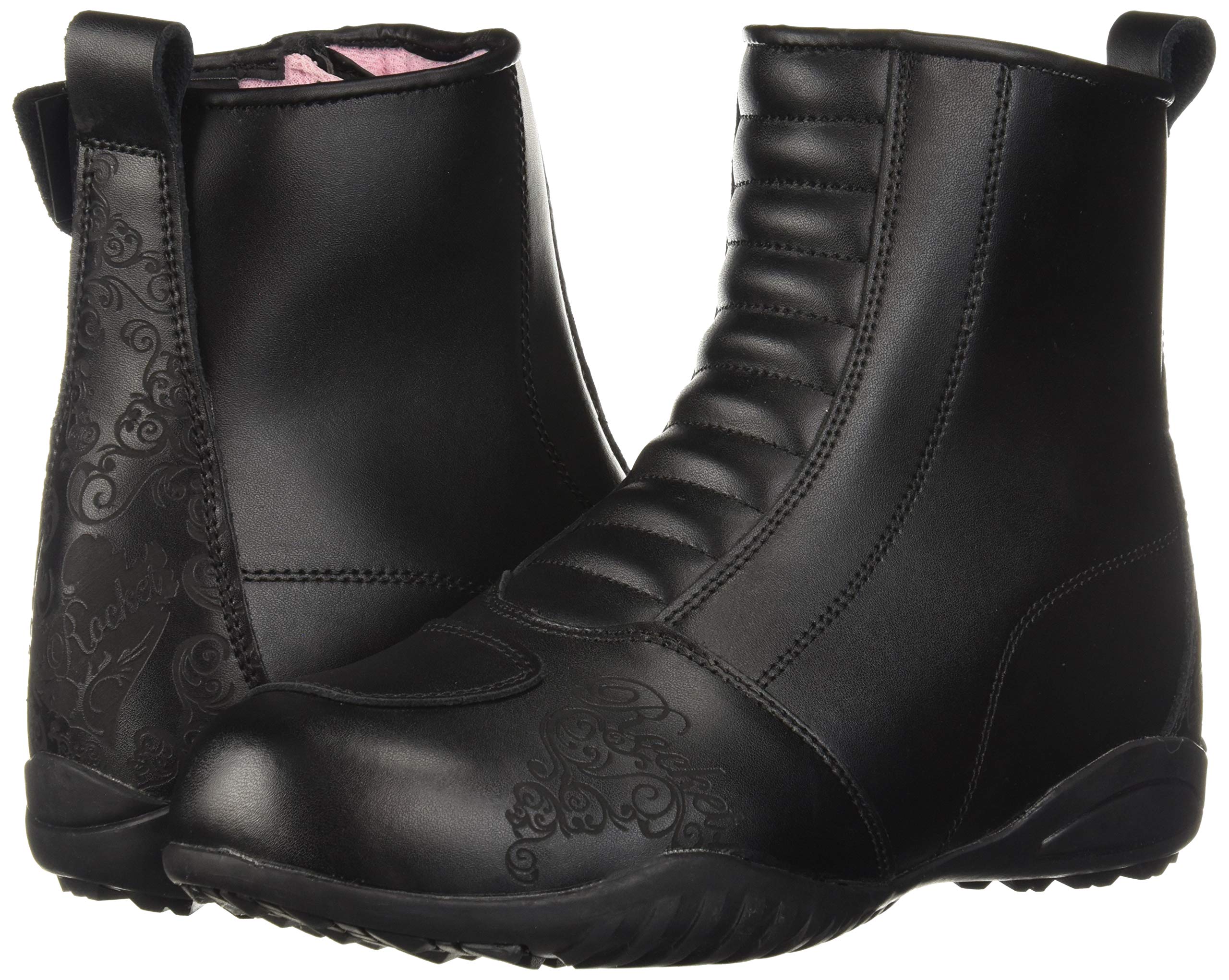 Joe Rocket Women's Trixie Motorcycle Boots - Waterproof Riding Boots for Women - Durable & Comfortable for Long Rides & Daily Commute