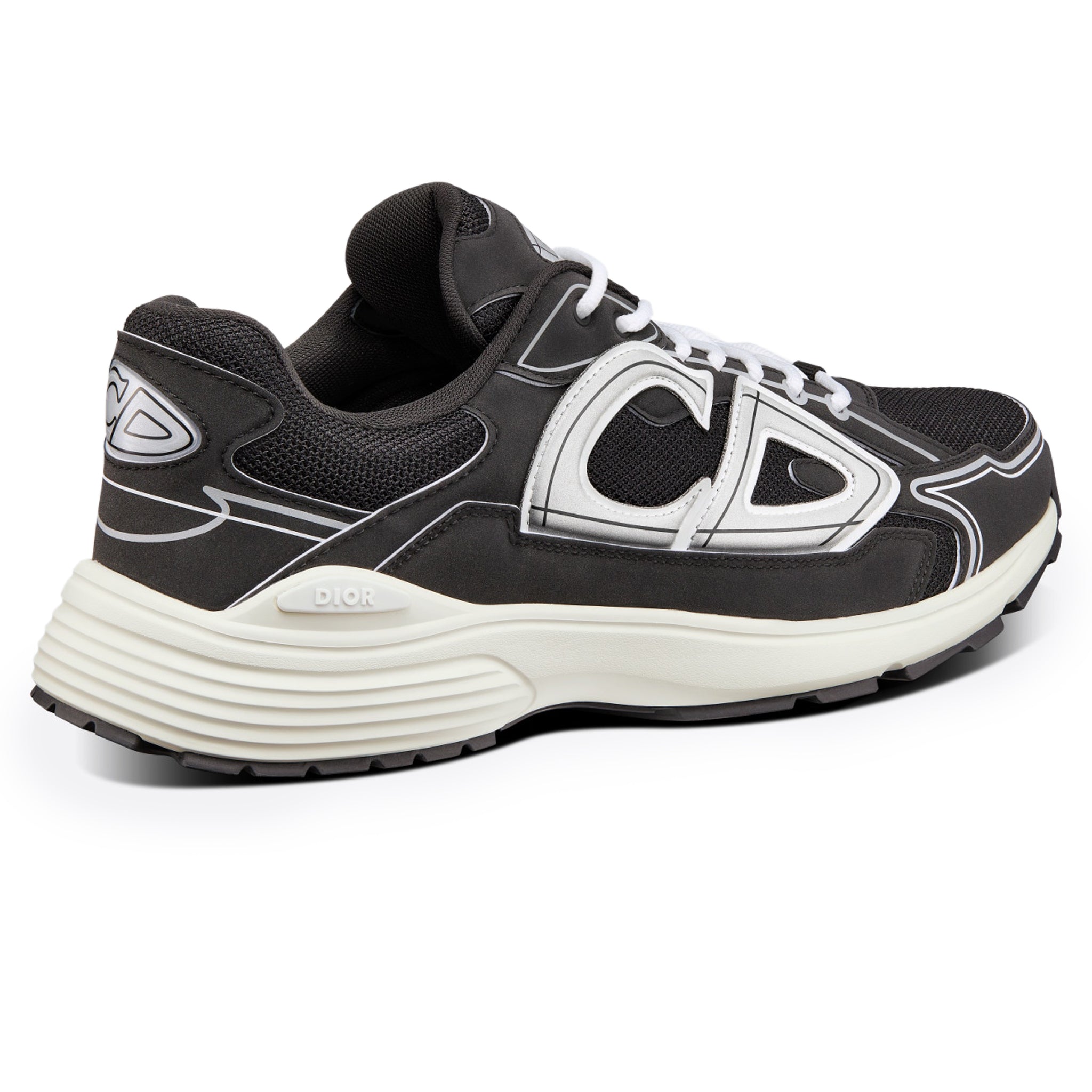 Dior B30 Mesh Black White Sneakers - Stylish & Comfortable Men's Fashion Shoes for Casual Wear & Street Style