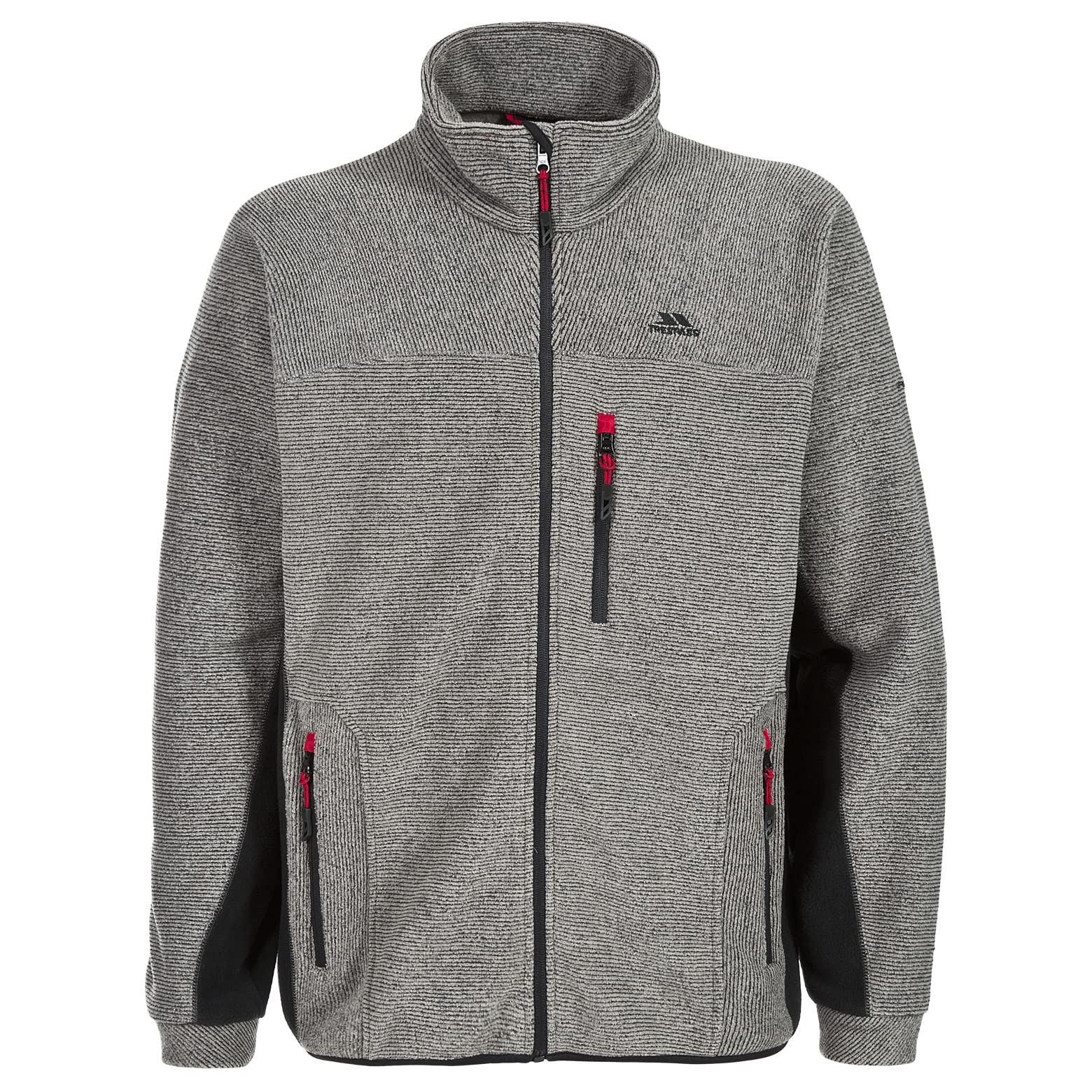 Trespass Men's Jynx Full Zip Fleece Jacket - Lightweight Warm Winter Outdoor Coat for Hiking, Camping & Casual Wear