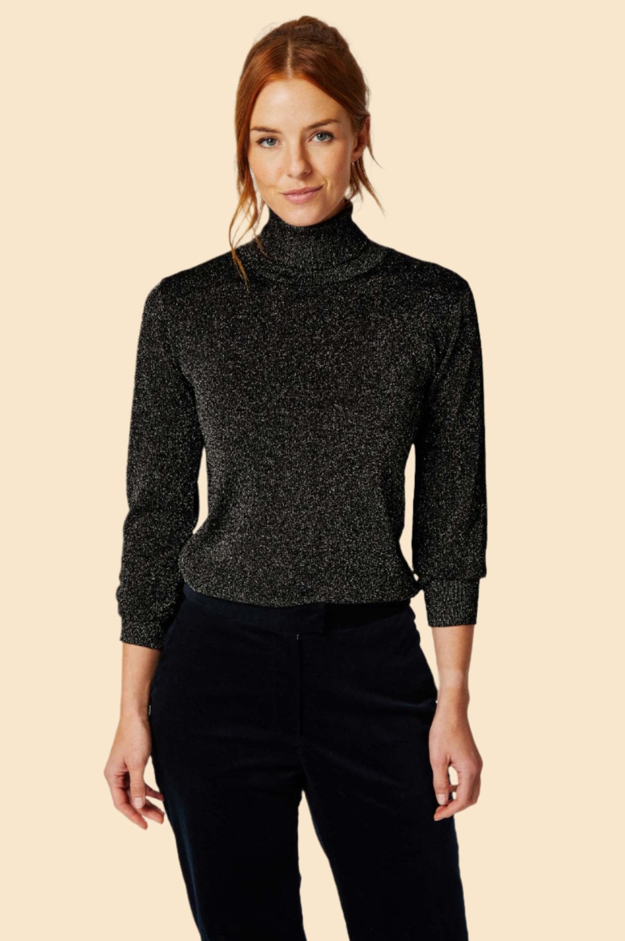Premium Metallic Knit Polo Shirt for Men - Black & Gold Color Options | Business Casual & Night Out Wear