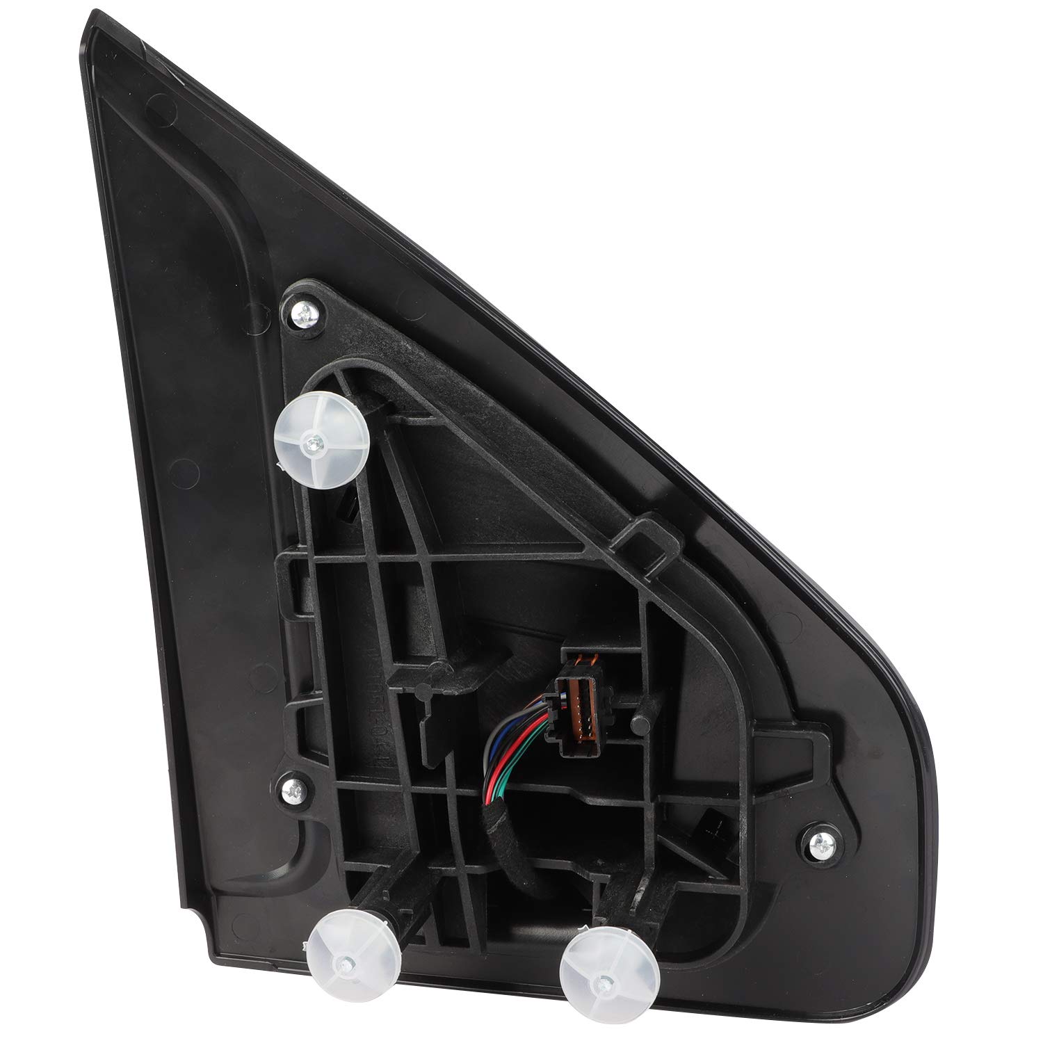 Ford F-150 Towing Mirrors (2004-2014) - Power Heated Side Mirrors with Turn Signal & Puddle Lights | Chrome Cap & Manual Folding | Left & Right Set | Enhanced Visibility for Safe Towing & Night Driving