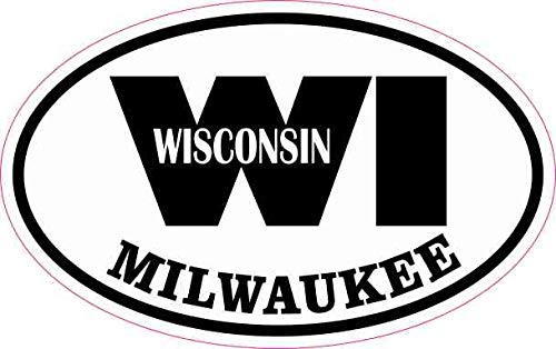 Premium Milwaukee Wisconsin Vinyl Sticker - 4