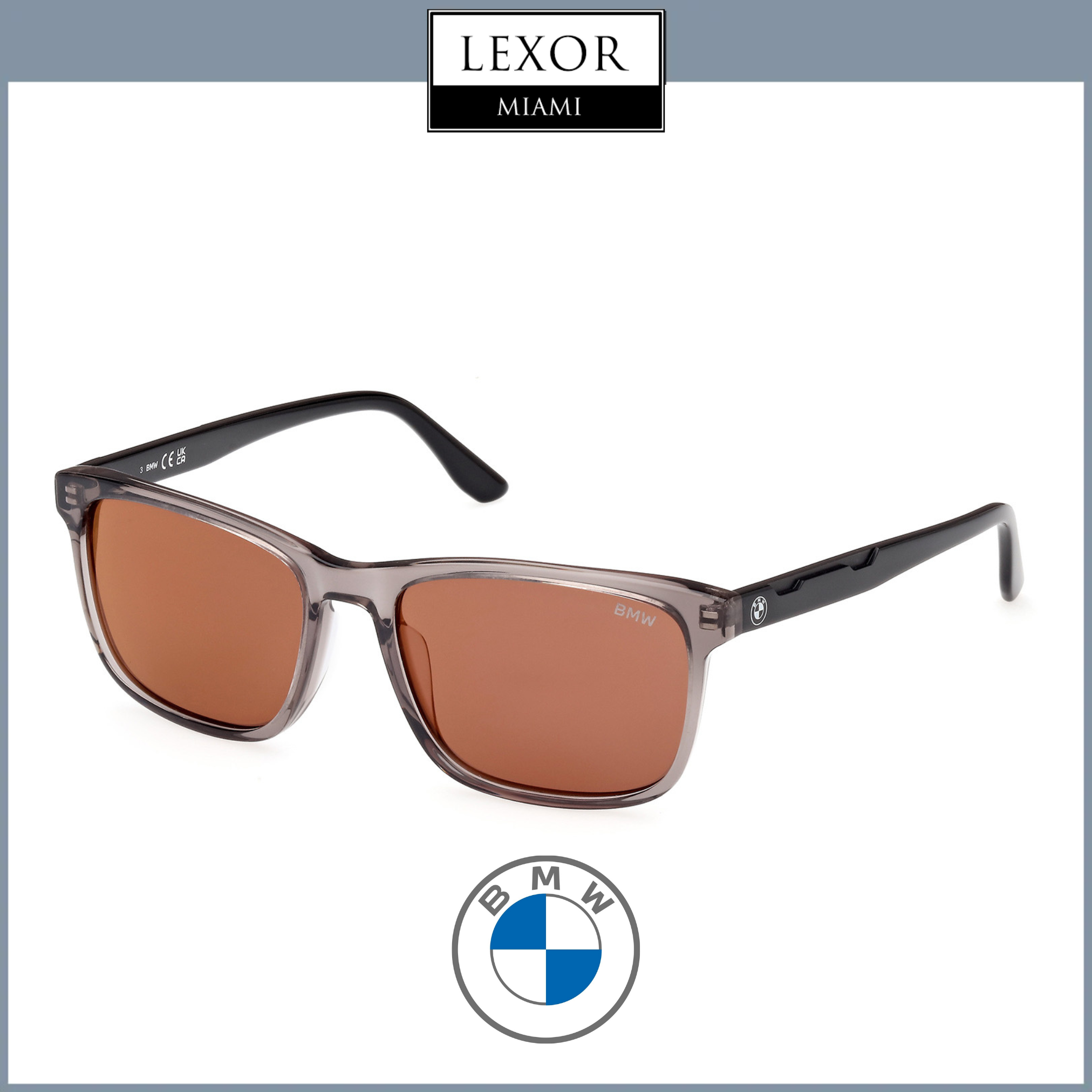 BMW BW0053 H 5520J Polarized Sunglasses for Men & Women – UV Protection, Stylish Design – Perfect for Driving, Outdoor Sports & Travel