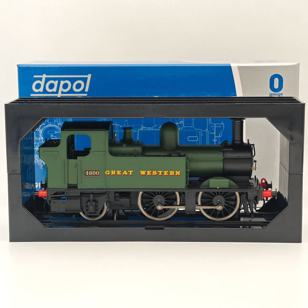 Dapol 7s 006 001 O Gauge 48xx Class GWR Great Western Green 4800 21DCC Model Train - Perfect for Railway Enthusiasts & Collectors, Ideal for Home Layouts & Displays