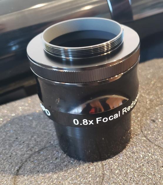 SkyRaider 0.8X 2 APO Reducer - High Performance Telescope Focal Reducer for Astrophotography & Stargazing