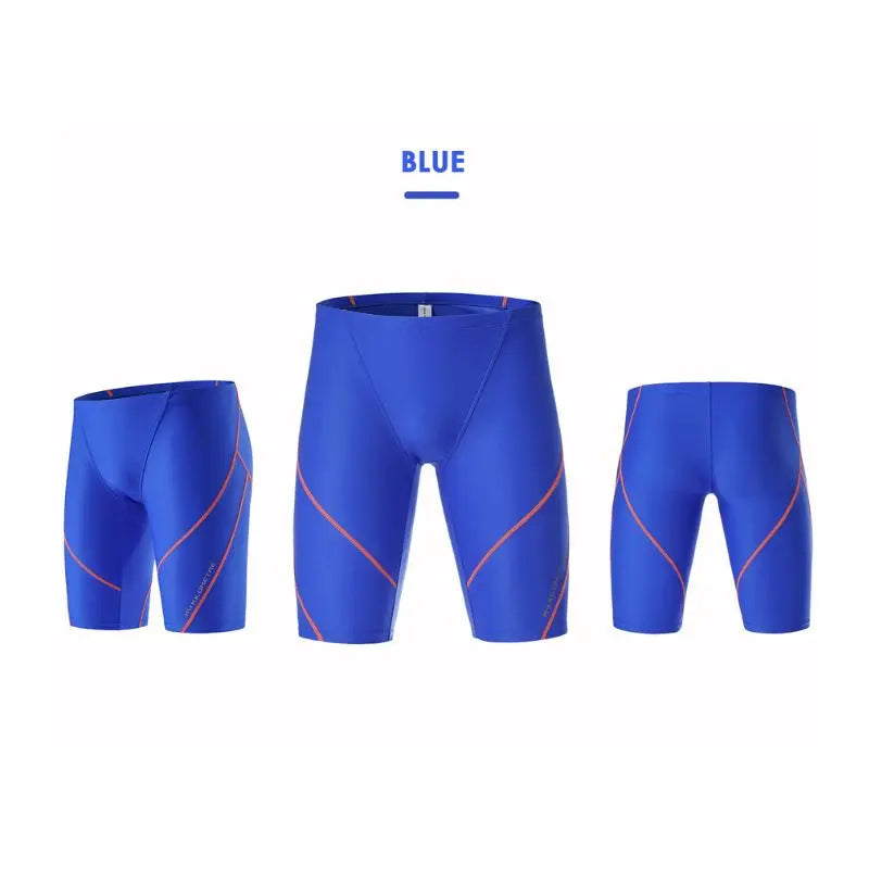 Men's Competitive Swim Jammers - High-Performance Training Swimwear for Athletes & Swimmers | Ideal for Lap Swimming, Triathlons & Water Sports