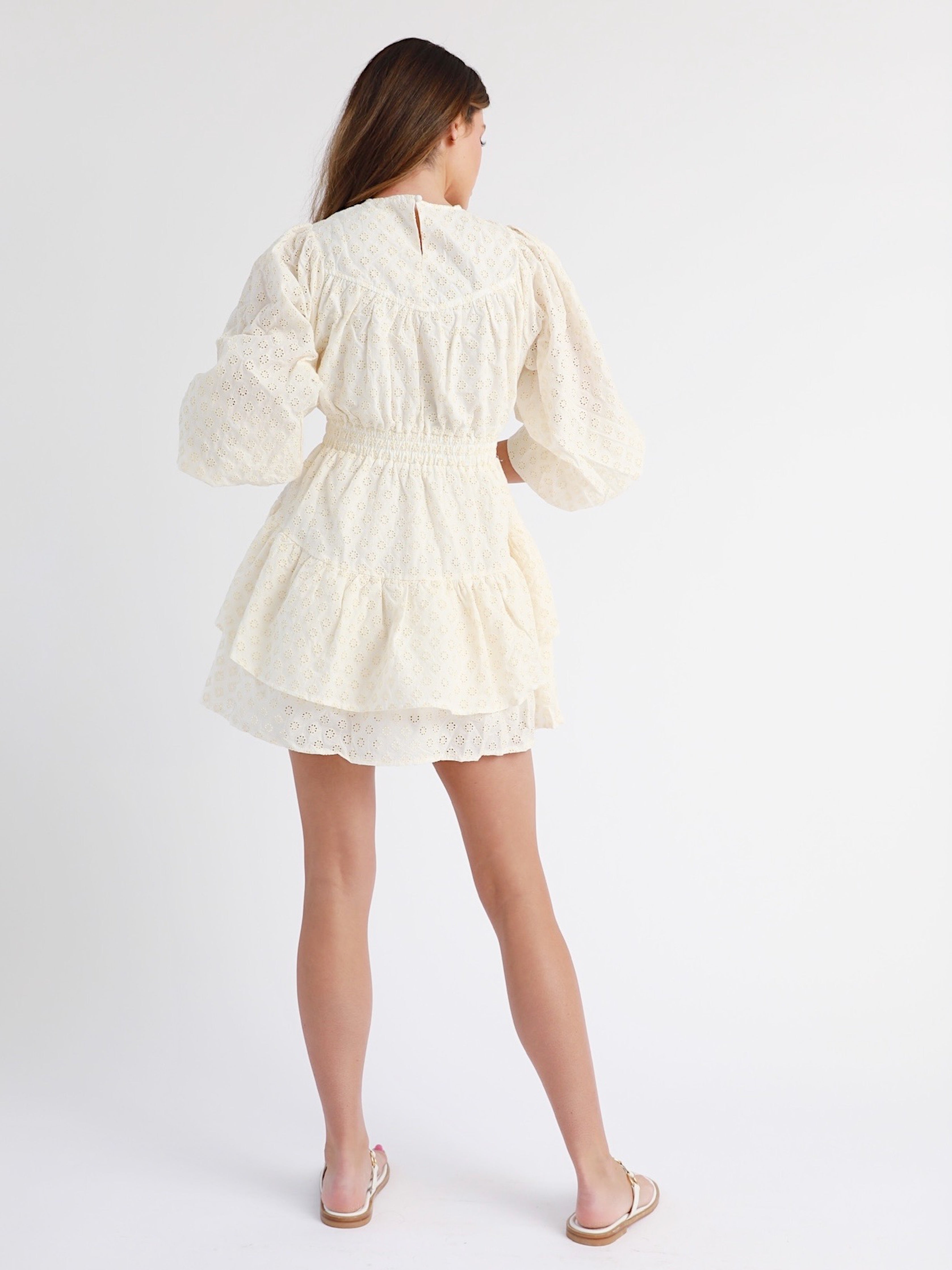 Golden Girl Dress for Kids - Elegant & Comfortable Party Wear for Special Occasions | Perfect for Birthday, Wedding, and Holiday Celebrations