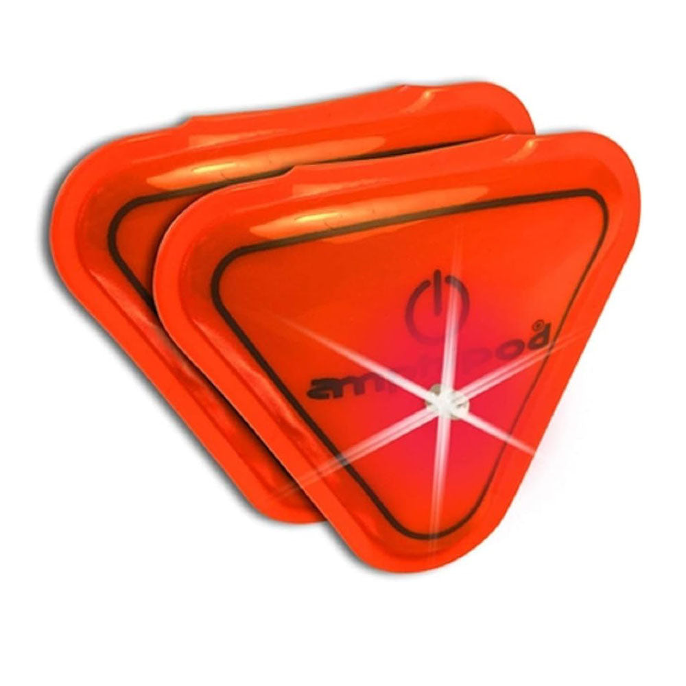 Amphipod Vizlet LED Flashing Safety Reflector - High Visibility Running Gear for Night Jogging, Cycling & Outdoor Activities