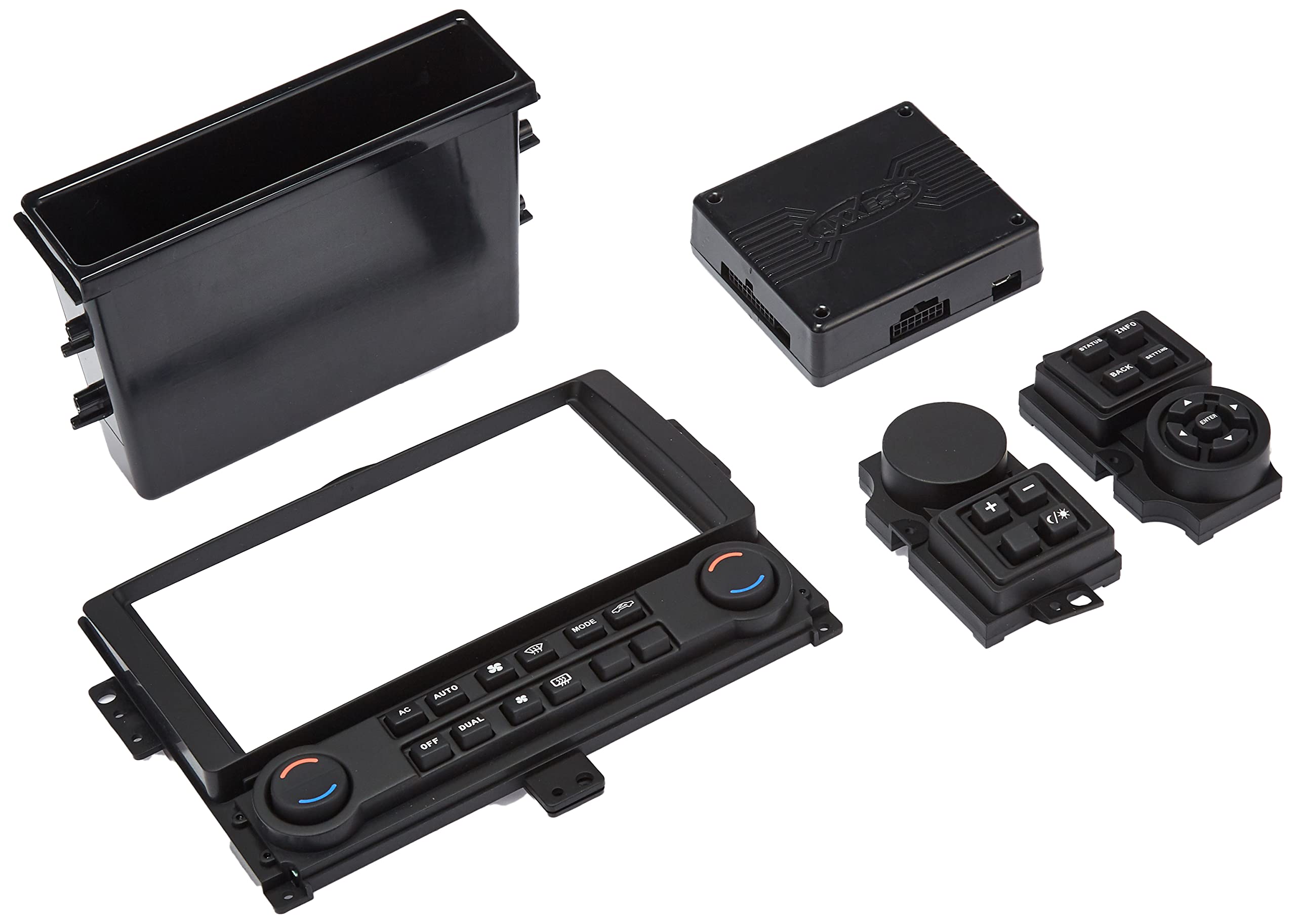 Metra 99-7620B Nissan Armada & Pathfinder Car Stereo Installation Kit (2008-2013) - Black | Dash Mounting Harness for Aftermarket Radios | Perfect for DIY Car Audio Upgrades