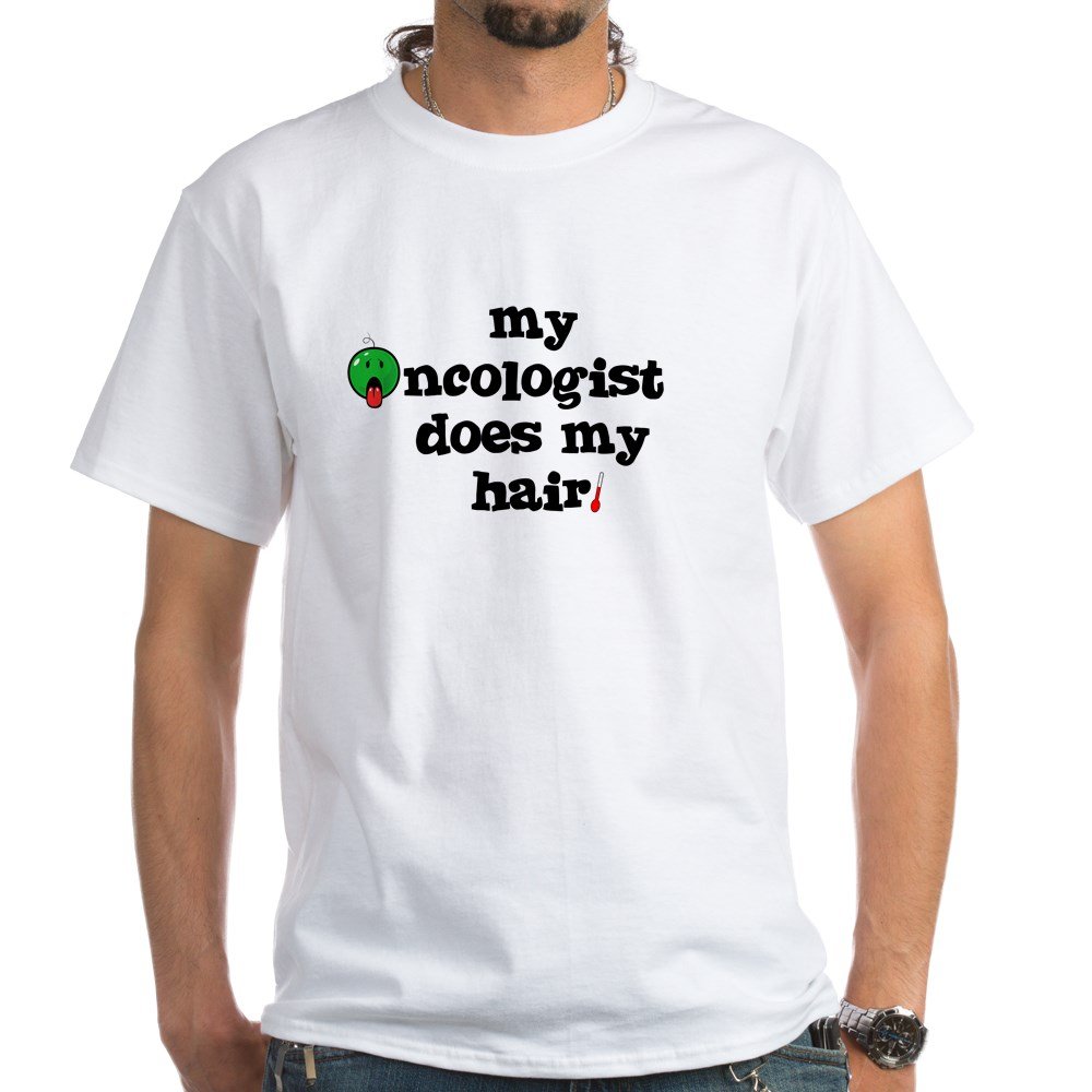 Baldness T-Shirt for Men - 100% Cotton Comfortable White Tee - Funny Humor Gift for Bald Guys - Perfect for Casual Wear, Gag Gifts & Birthday Presents