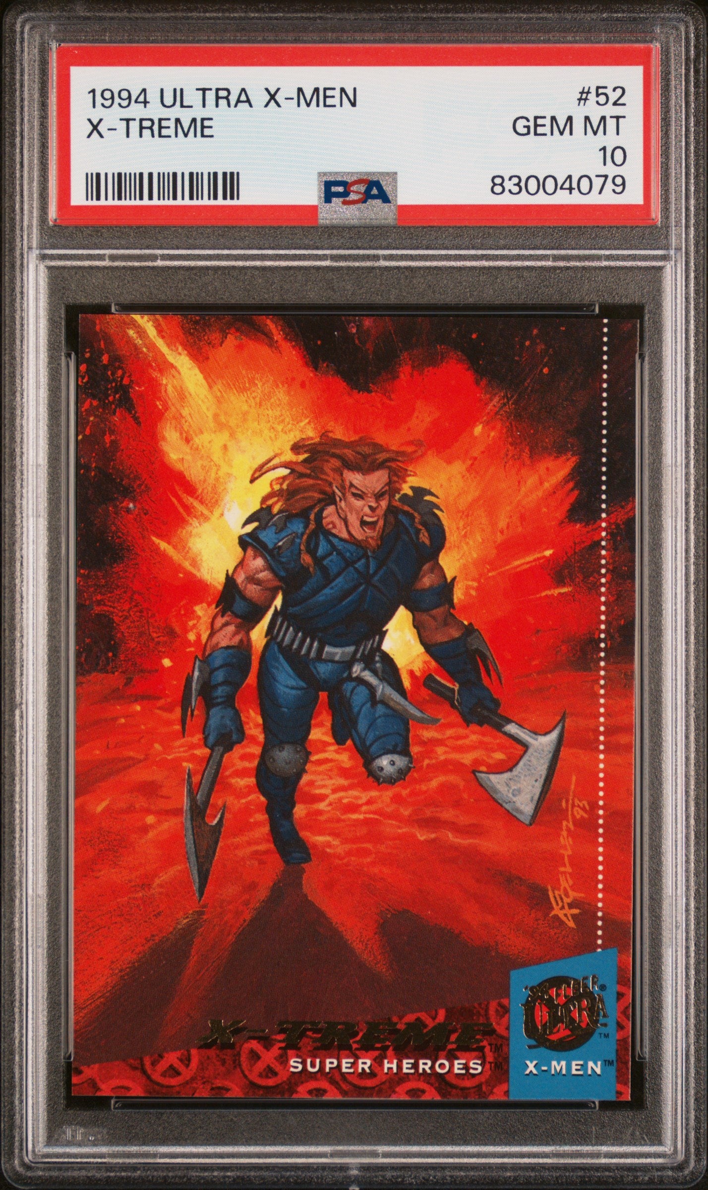 1994 ULTRA X-MEN X-TREME #52 PSA 10 Graded Comic - Rare Collectible for Marvel Fans & Investors | Perfect for Display, Gifts & Comic Book Collections