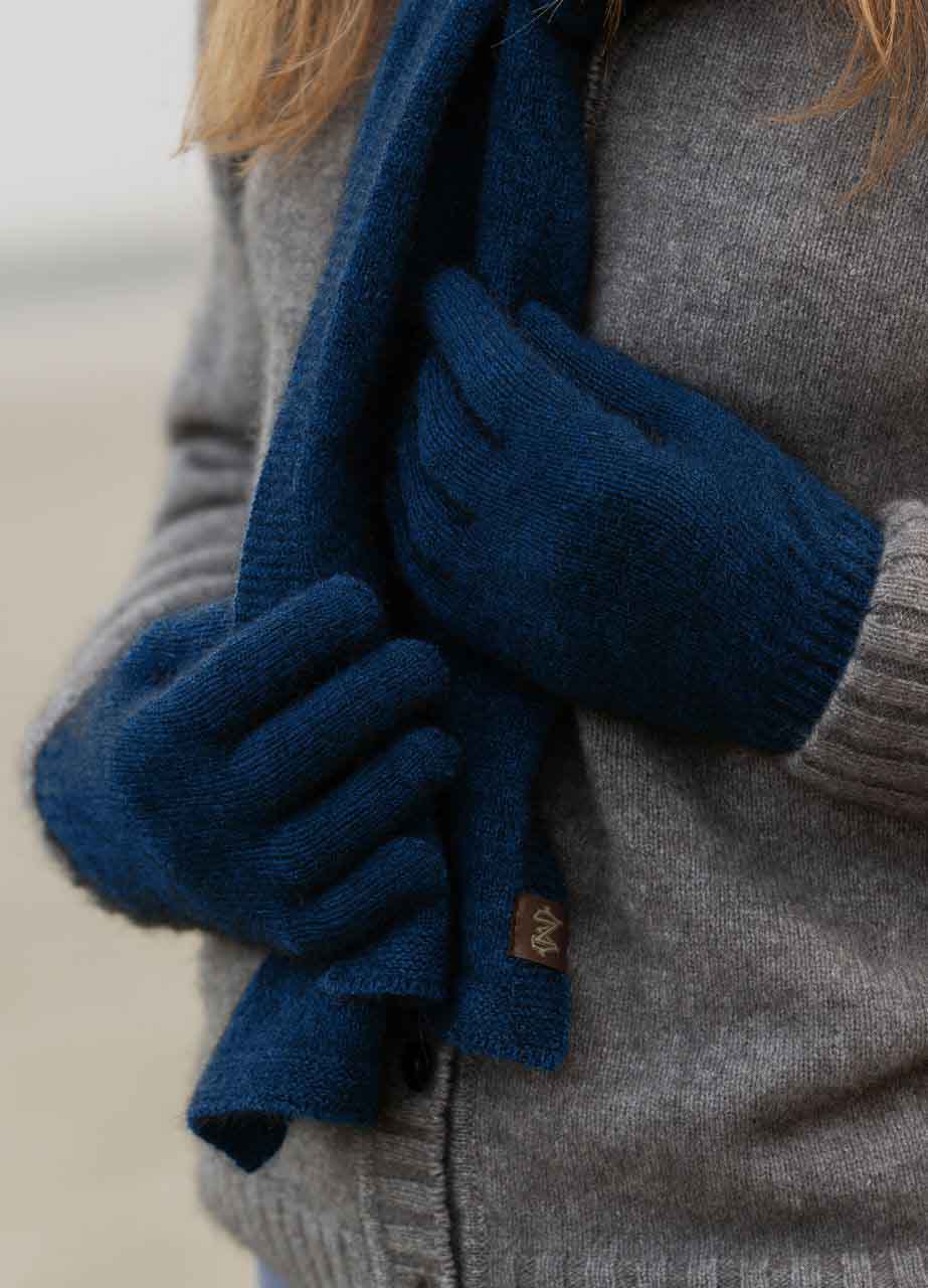 Premium Merino Wool & Possum Fur Gloves - Ultra Warm Winter Gloves for Men & Women - Perfect for Skiing, Hiking & Outdoor Activities