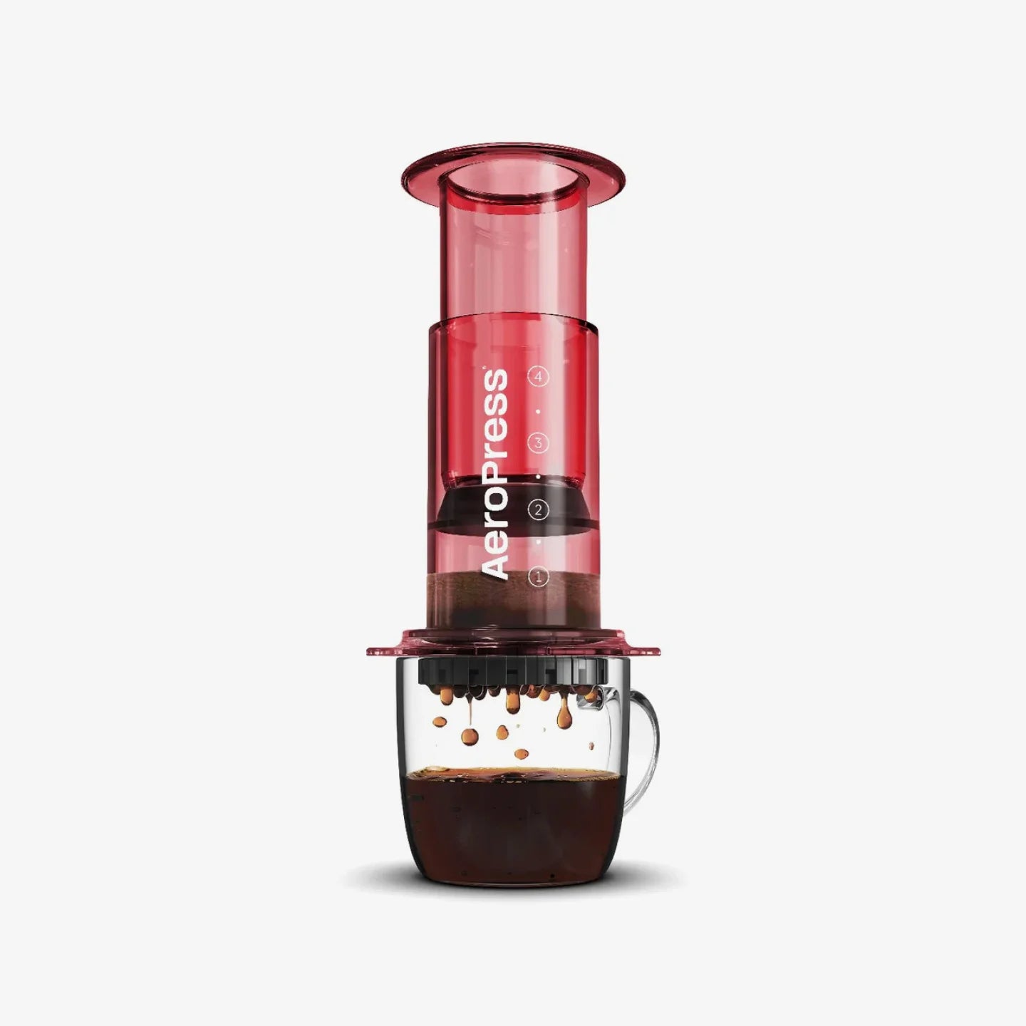 AeroPress Clear & Colors Coffee Maker – Portable Espresso Machine for Home, Travel, and Camping – Perfect for Freshly Brewed Coffee Anywhere