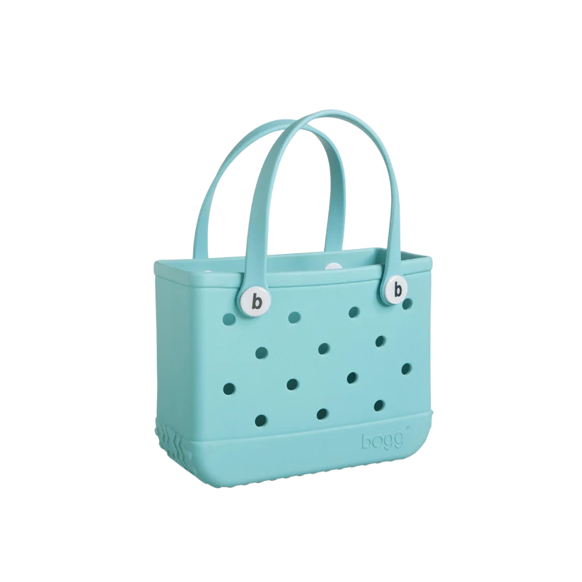 Bitty Bogg Bag - Turquoise and Caicos Color - Stylish Waterproof Beach Tote for Women - Perfect for Pool, Beach, Travel, and Shopping