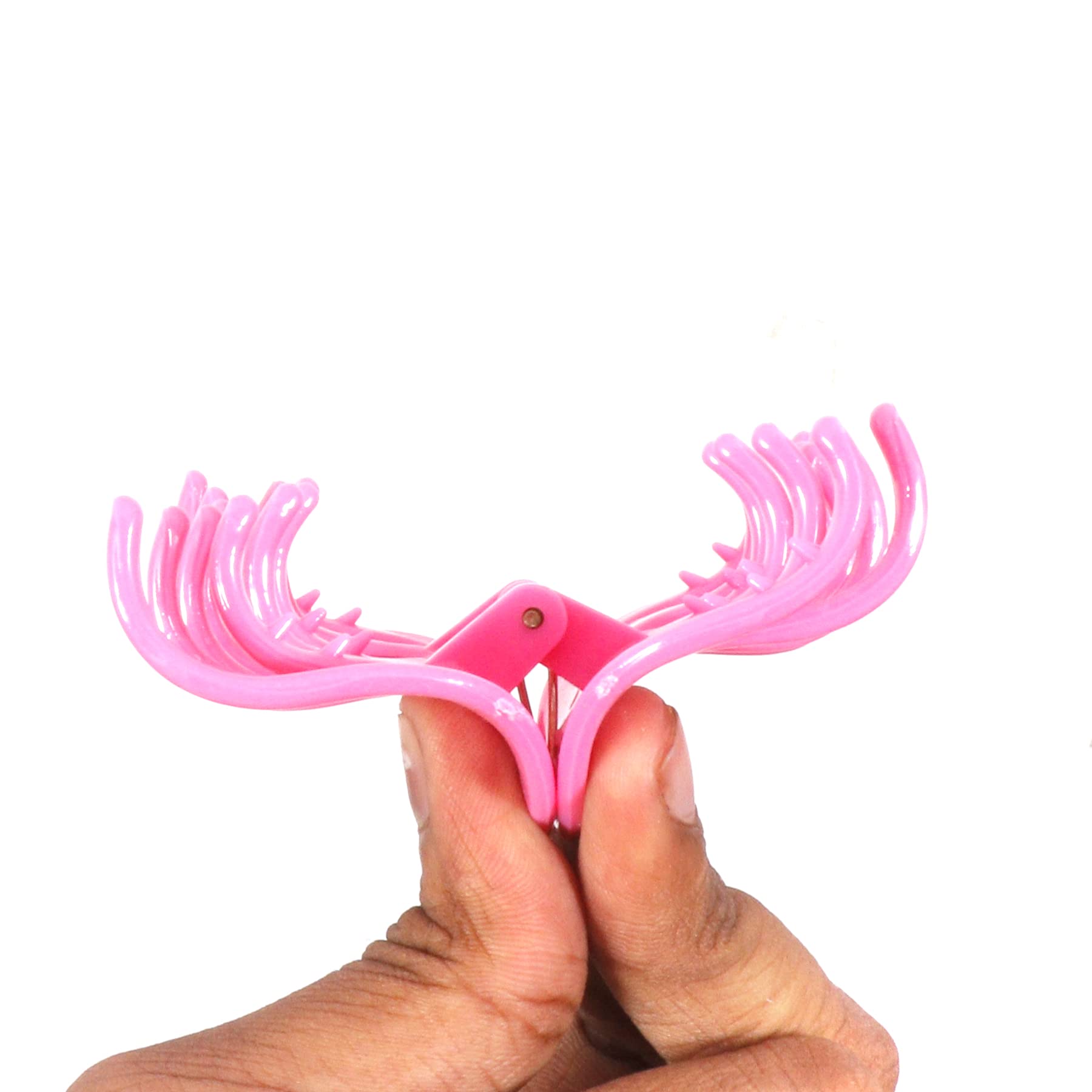 Navjai Large Hair Claw Clips for Thick Hair - Strong Hold Non-Slip Jumbo Hair Clips (12-Pack) - Perfect for Women & Girls Styling, Updos, Ponytails & Everyday Hair Accessories