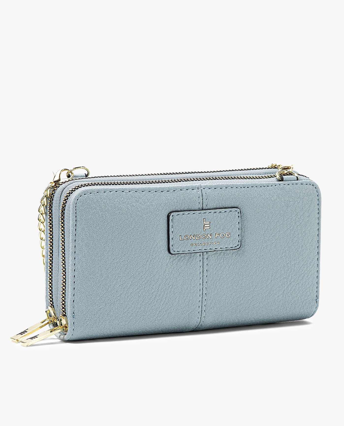 DIANA PEBBLE DOUBLE ZIP CROSSBODY BAG WITH MATCHING WALLET - Stylish Leather Shoulder Bag for Women, Perfect for Travel, Shopping & Everyday Use
