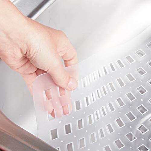 iDesign Clear Kitchen Sink Protector Grid 11