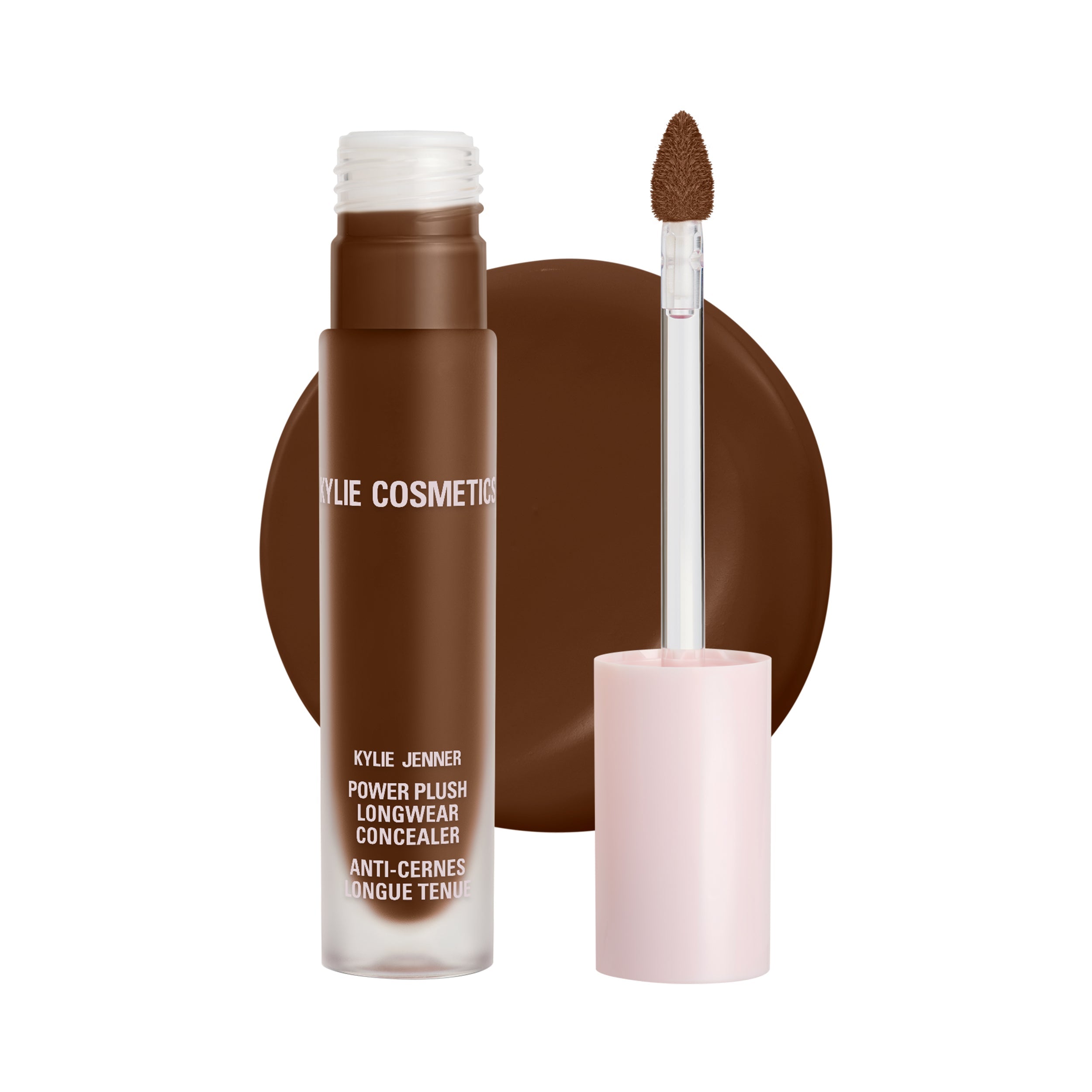Long-lasting Power Plush Concealer - Full Coverage & Hydrating for Flawless Skin | Perfect for Daily Makeup & Special Occasions