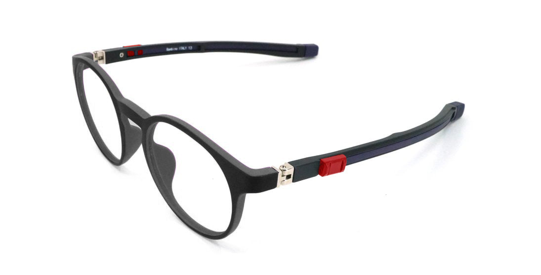 Kids Plastic Eyeglasses - Durable & Lightweight Bambino 9 Frames for Boys & Girls | Perfect for Dress-Up, Costumes & Role Play