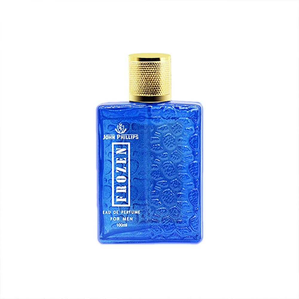 John Phillips™ Frozen Eau De Toilette for Men - 100ml Long-Lasting Fragrance | Fresh & Masculine Scent | Perfect for Daily Wear, Office & Date Nights