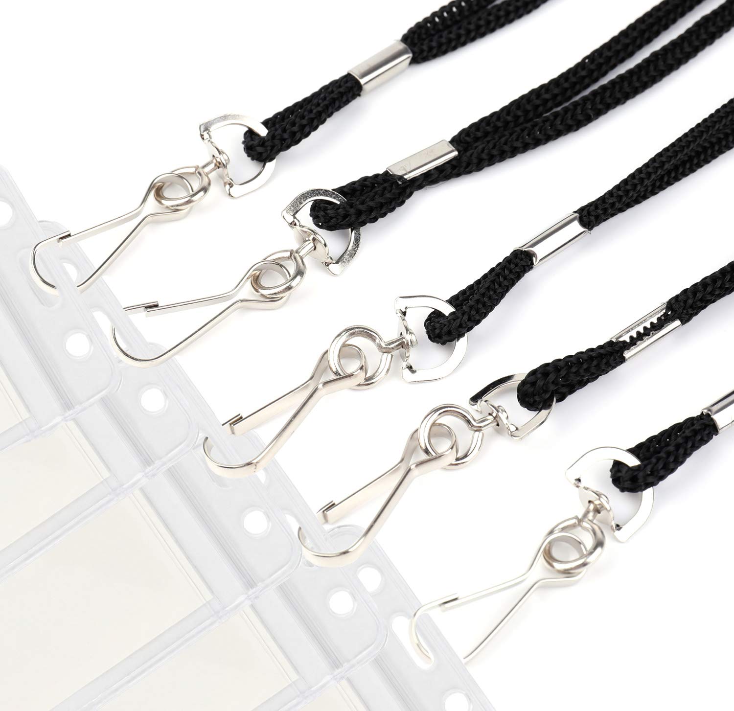 Yesland 150 Pack ID Lanyards with Swivel Hook - for Office, School & Events