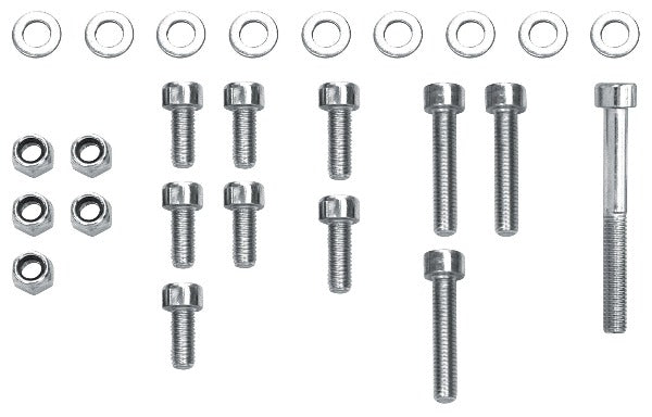 Stainless Steel Frame Mounting Hardware Kit for Bike Fenders - Durable Bicycle Accessories for Road & Mountain Bikes | Perfect for Commuting, Touring & Off-Road Cycling