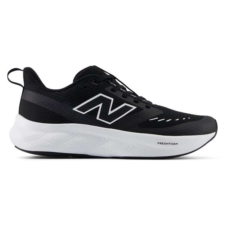 New Balance Kids Fresh Foam 625 Black/White Running Shoes - Lightweight & Comfortable for Boys & Girls - Perfect for School, Sports & Daily Activities