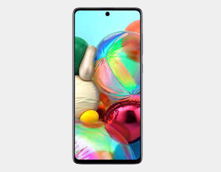 Samsung Galaxy A71 A715F 128GB 8GB RAM Dual SIM GSM Factory Unlocked Smartphone (Black) - Perfect for Travel, Business & Everyday Use