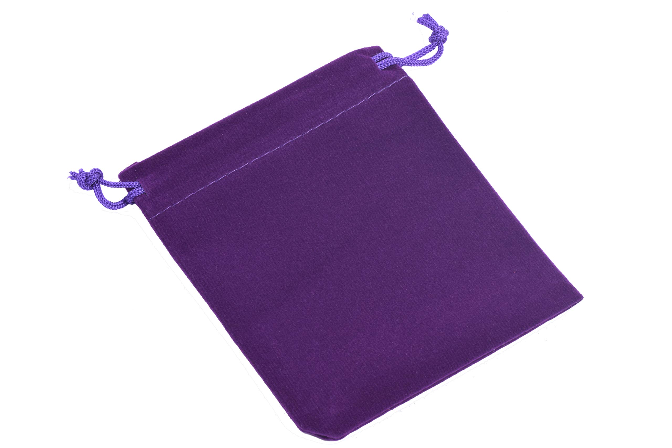 Sansam 20-Piece Purple Velvet Drawstring Bags for Jewelry Storage, Wedding Favors, Party Gifts, Candy Bags - 5.2x7.2 Inches - Perfect for Bridal Shower, Birthday Party & Holiday Gift Packaging