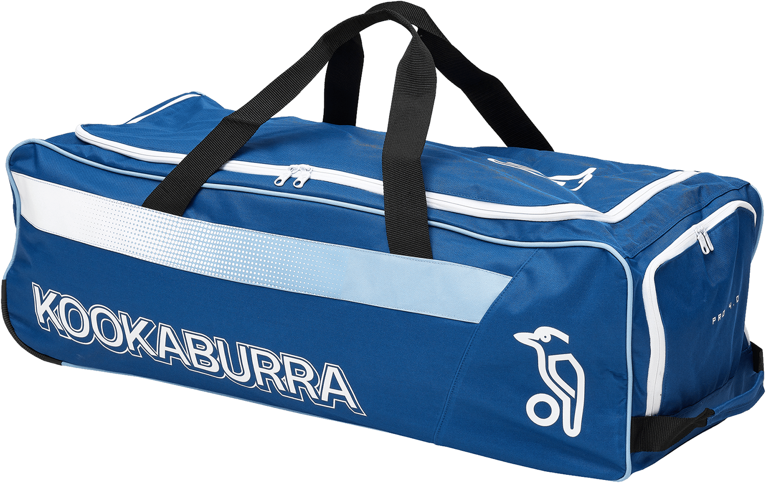 Kookaburra Pro 4.0 Wheelie Cricket Bag - Premium Rolling Cricket Equipment Bag for Players | Perfect for Travel, Practice & Matches