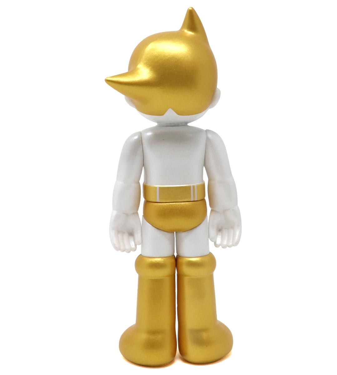 Astro Boy PVC Gold Closed Eyes Version - Anime Collectible Figurine for Display & Gifts - Perfect for Home Decor, Office Desk, and Anime Fan Collections