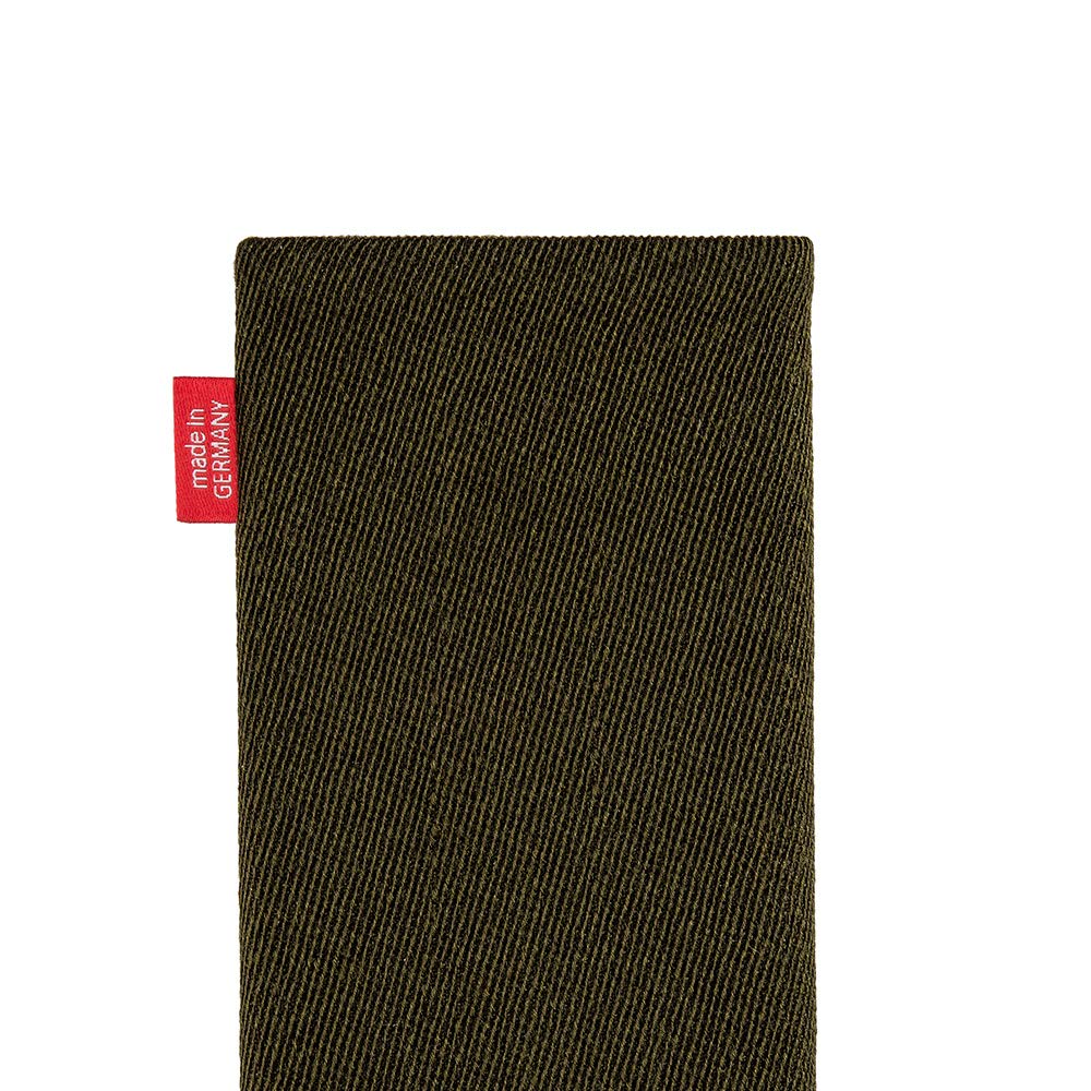 Premium Custom Tailored Edelweiss Sleeve Case for BlackBerry KEY2 / KeyTwo | German-Made Luxury Fabric Pouch with Microfiber Lining for Screen Protection & Cleaning | Perfect for Business Professionals & Travel Use