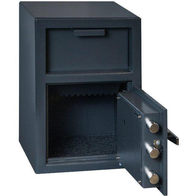 Hollon FD 2014E Fireproof Depository Safe - Secure Cash, Documents & Valuables - Ideal for Home, Office & Business Use