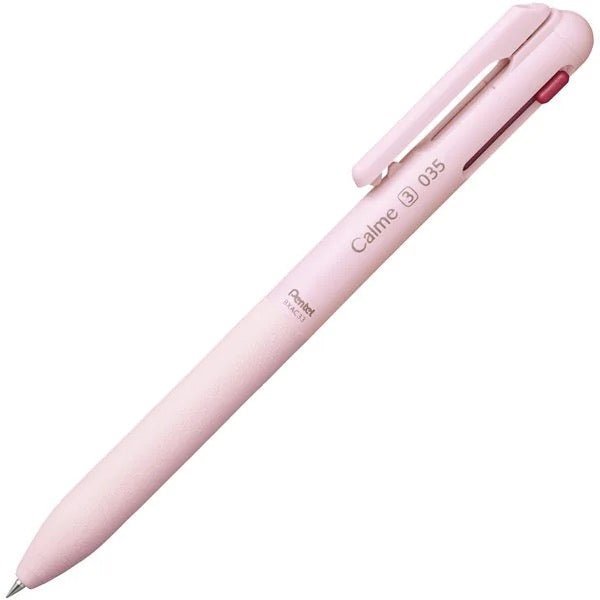 Calme 3-Color Ballpoint Pen Set - Smooth Writing Multi-Colored Pens for School, Office & Note Taking | Pentel