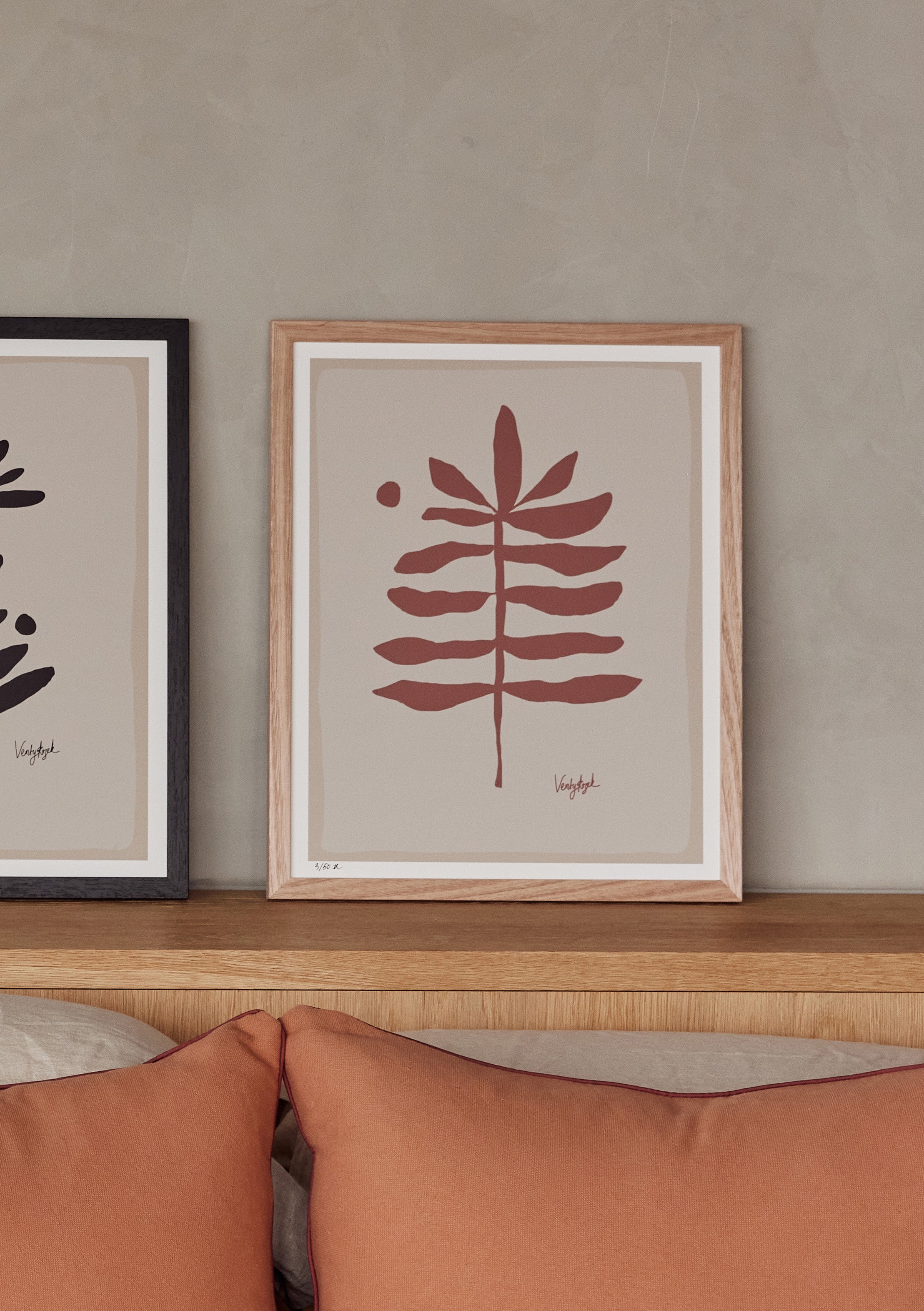 Branch Study #1 Art Print - Modern Botanical Wall Decor for Home, Office & Living Room - Perfect for Nature Lovers & Interior Design