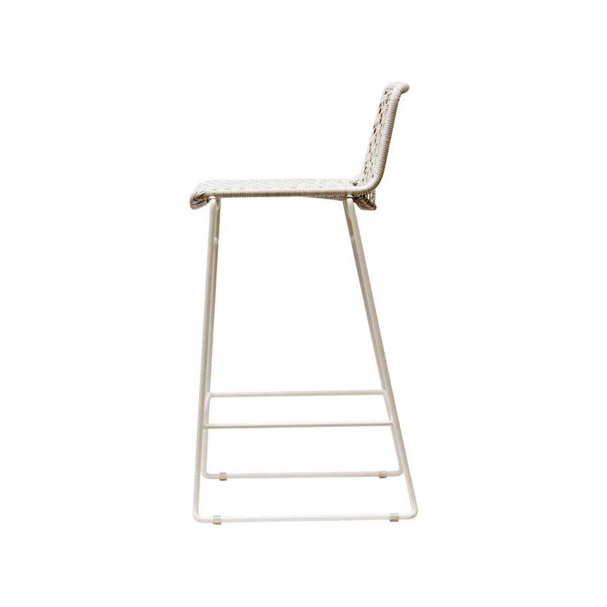 Satara Leah Counter Stool - Modern Kitchen Bar Stools with Back Support, 24